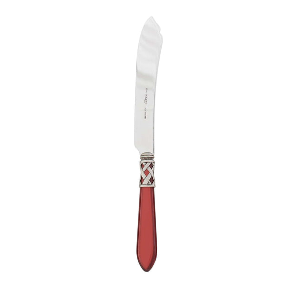 Aladdin Antique Red Cake Knife by VIETRI