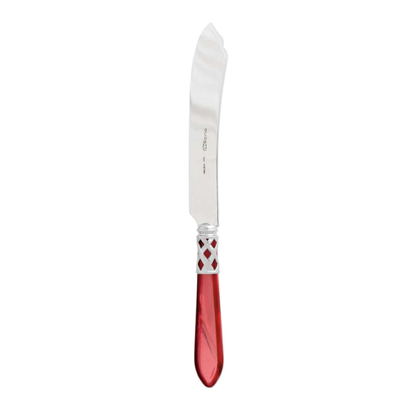 Aladdin Brilliant Red Cake Knife by VIETRI