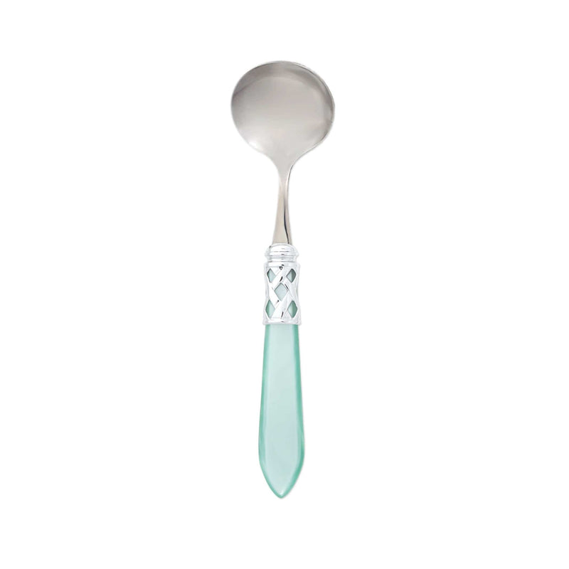 Aladdin Brilliant Aqua Sauce Ladle by VIETRI