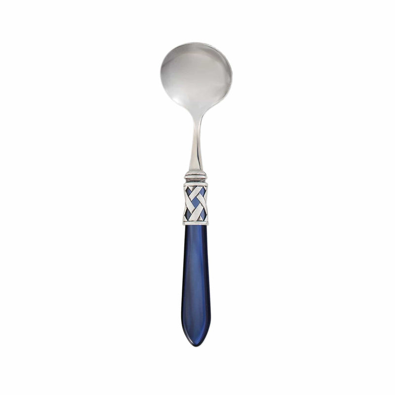 Aladdin Antique Blue Sauce Ladle by VIETRI