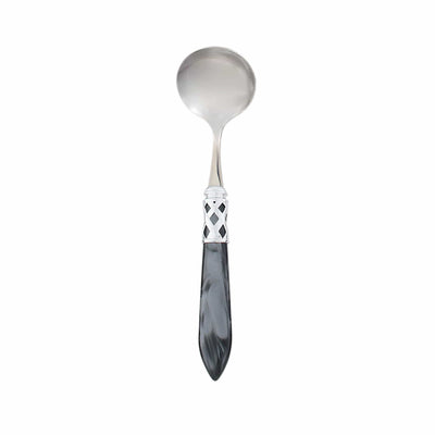 Aladdin Brilliant Charcoal Sauce Ladle by VIETRI