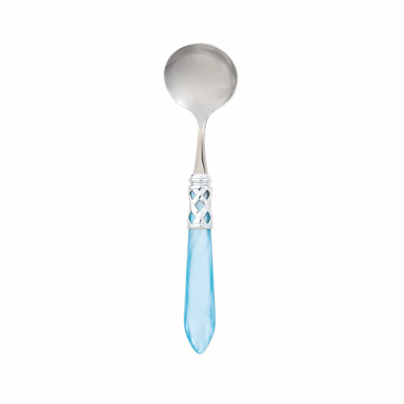 Aladdin Brilliant Light Blue Sauce Ladle by VIETRI