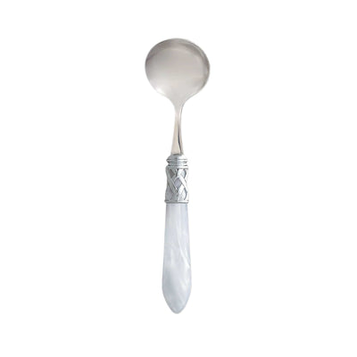 Aladdin Brilliant White Sauce Ladle by VIETRI