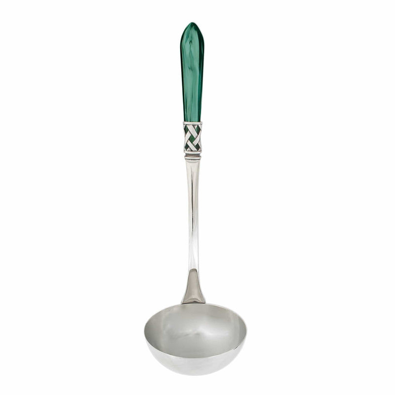 Aladdin Antique Green Soup Ladle by VIETRI