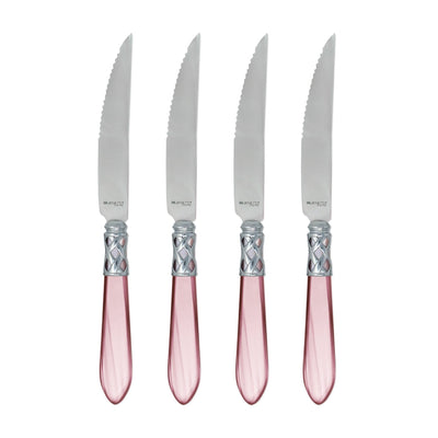 Aladdin Brilliant Lilac Steak Knives by VIETRI