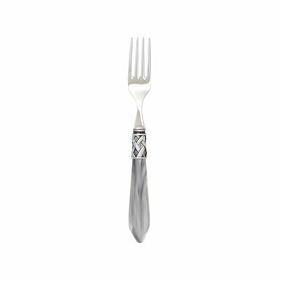 Aladdin Antique Light Gray Salad Fork by VIETRI