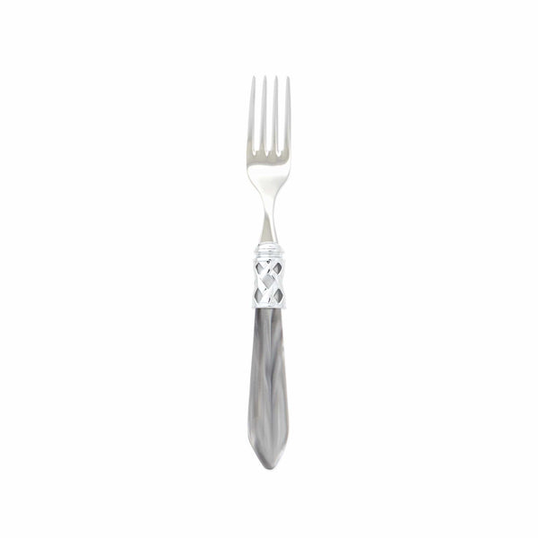 Aladdin Brilliant Light Gray Salad Fork by VIETRI