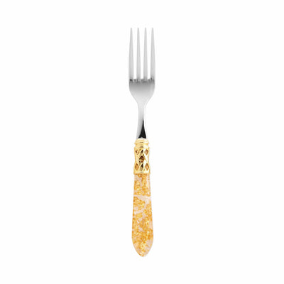 Aladdin Brilliant Gold Fleck Place Fork by VIETRI