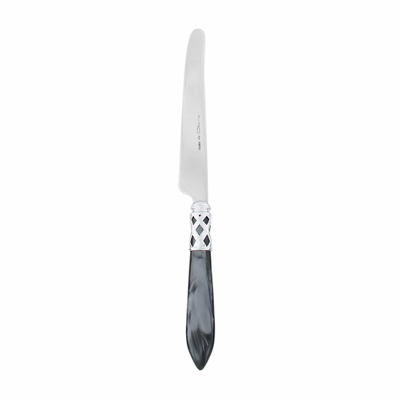 Aladdin Brilliant Charcoal Place Knife by VIETRI