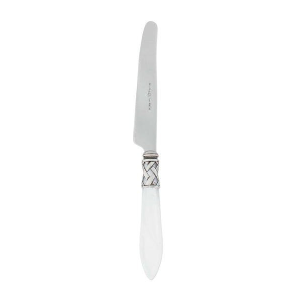 Aladdin Antique White Place Knife by VIETRI