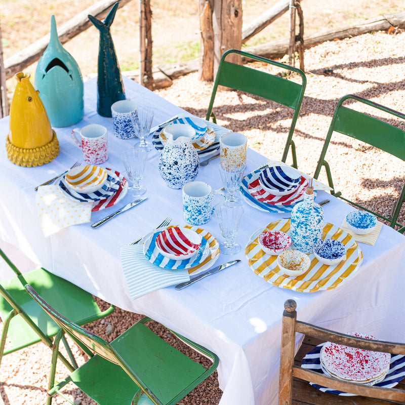 Amalfitana Stripe Dinner Plate