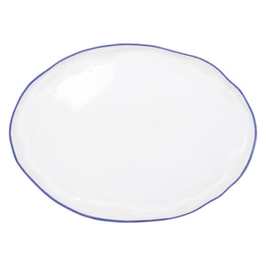 Aurora Edge Large Oval Platter by VIETRI