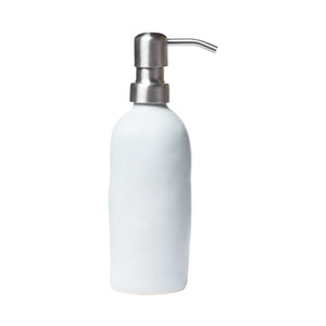 Bath Essentials Blue Matte Soap Dispenser by VIETRI