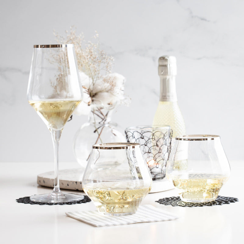 Contessa Platinum Wine Glass