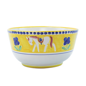 Campagna Cavallo Deep Serving Bowl by VIETRI