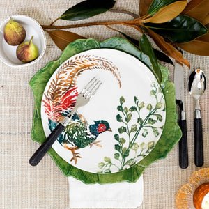 Fauna Pheasants Salad Plate