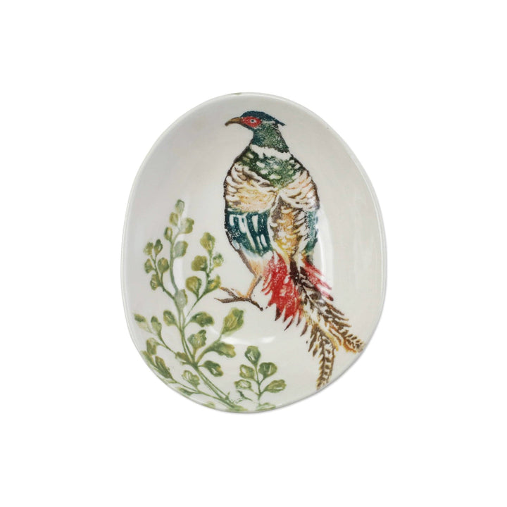 Fauna Pheasants Oval Pasta Bowl