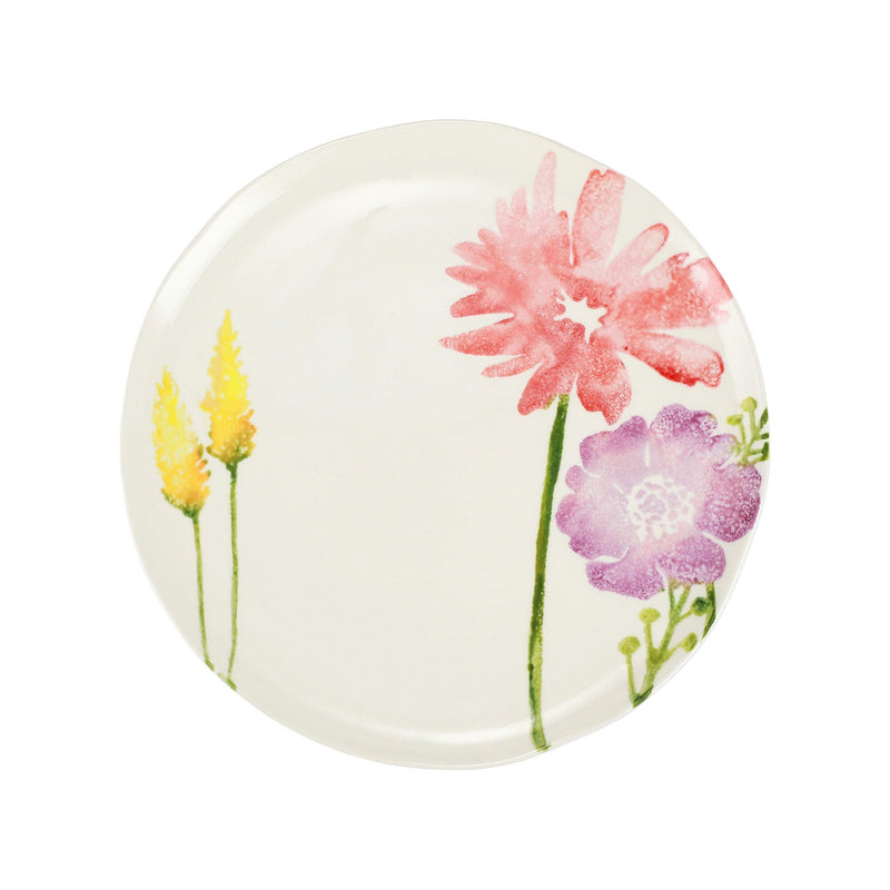 Fiori di Campo Daisy & Rose Dinner Plate