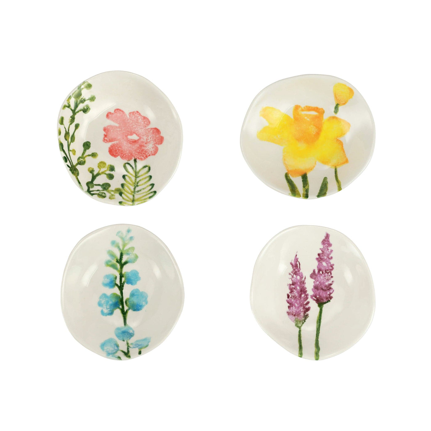 Fiori di Campo Condiment Bowls - Set of 4