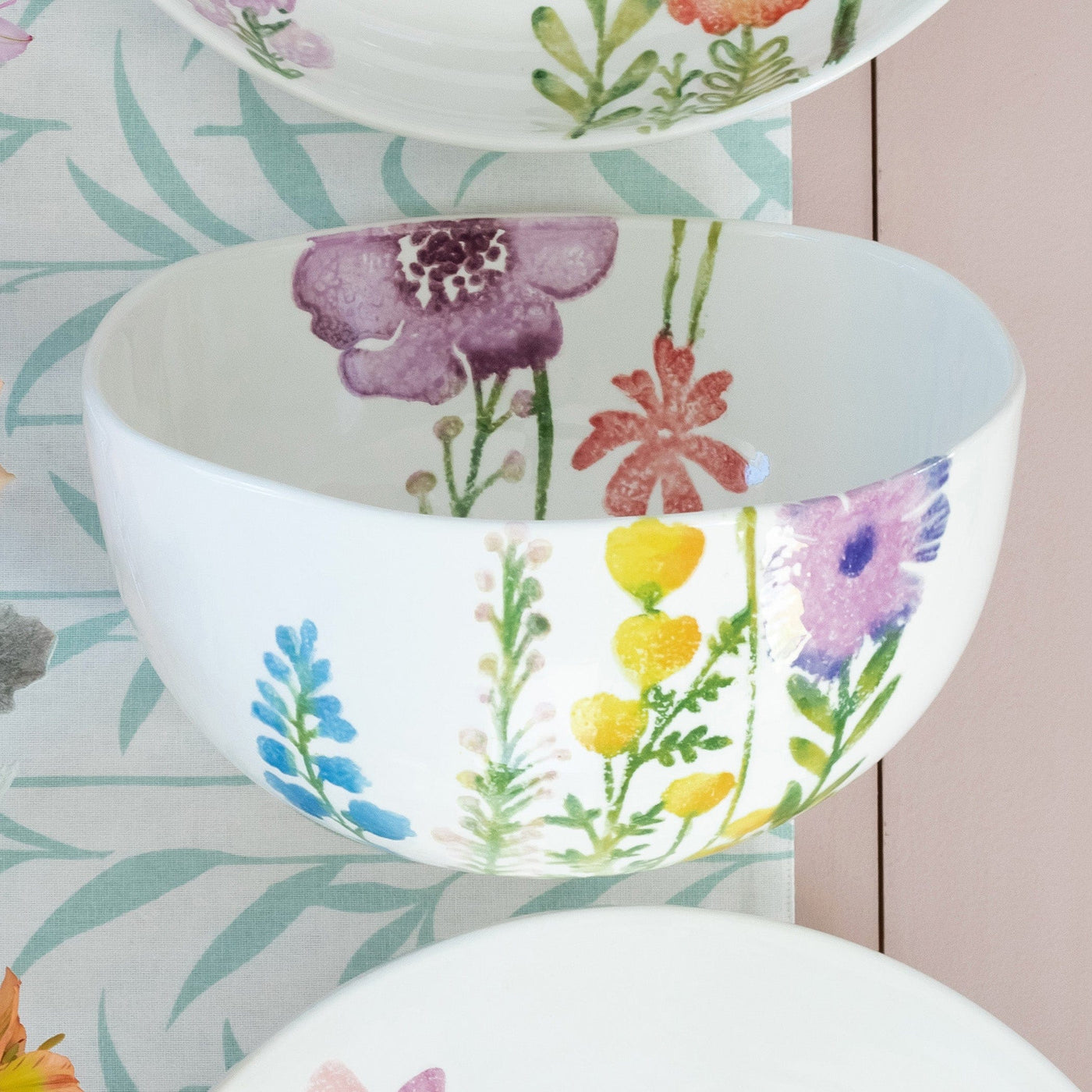 Fiori di Campo Deep Serving Bowl