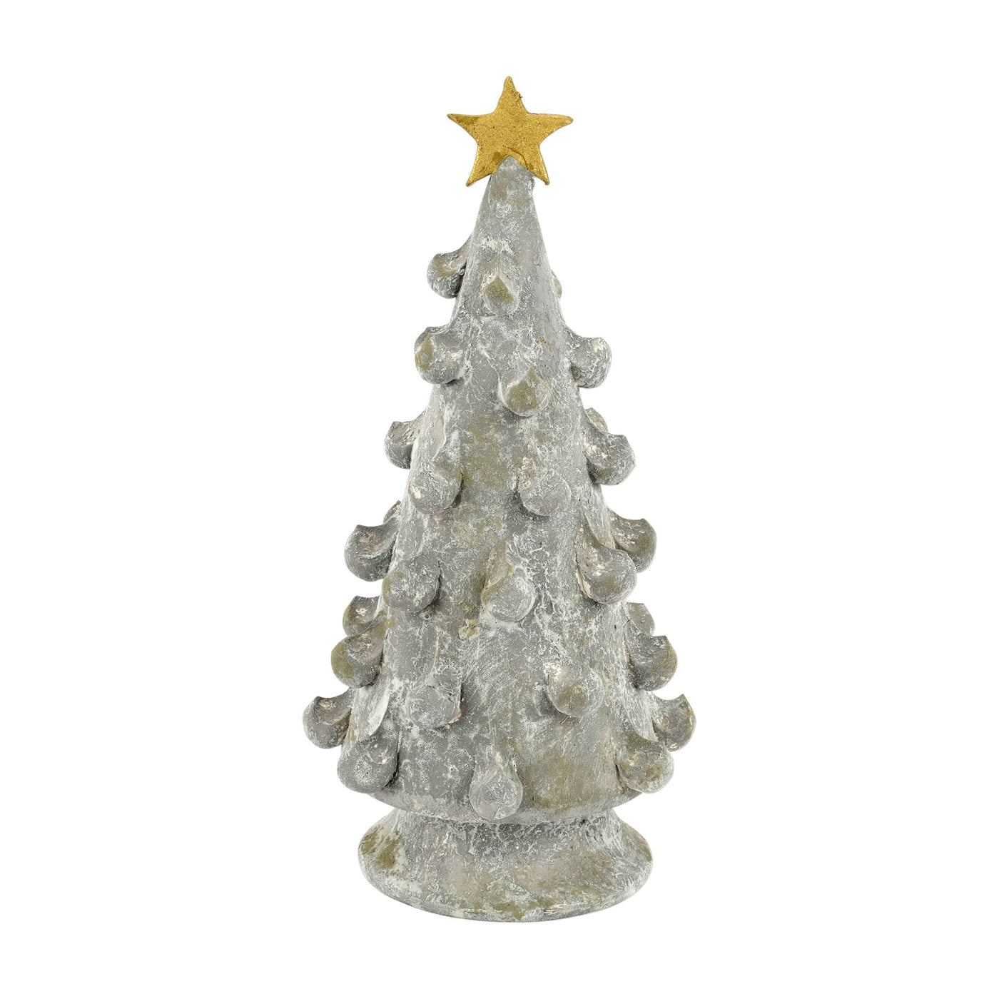 Foresta Gray Medium Tree with Gold Star