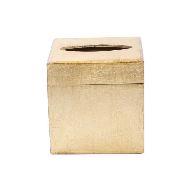 Florentine Wooden Accessories Gold Tissue Box by VIETRI