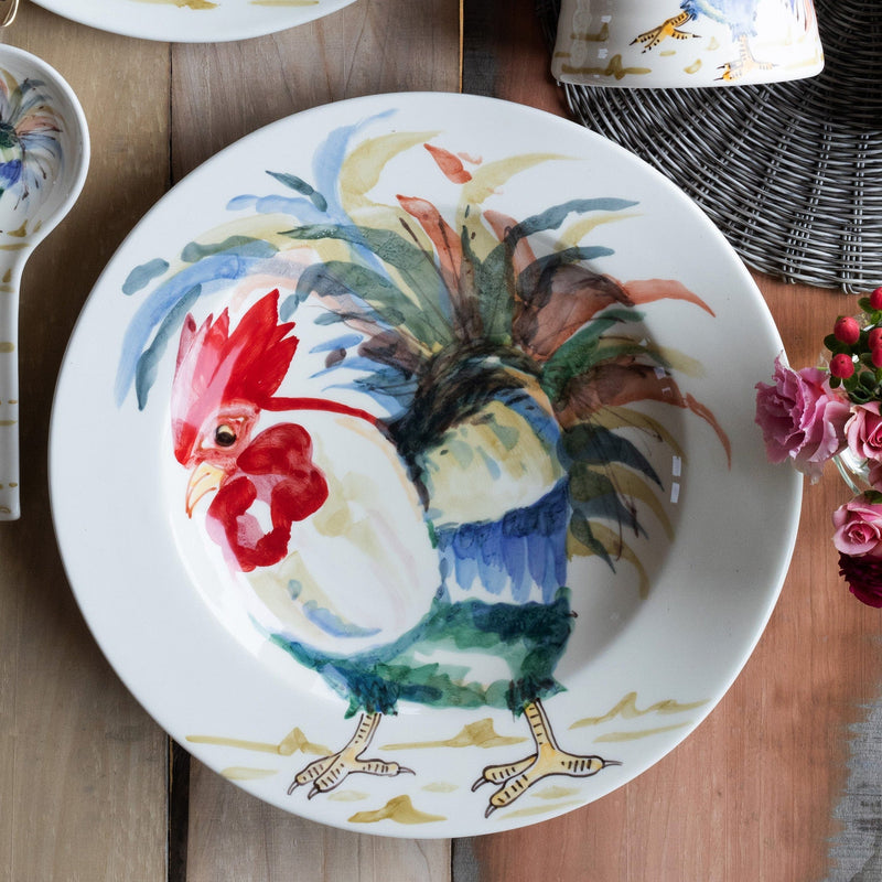 Gallo Rimmed Round Platter