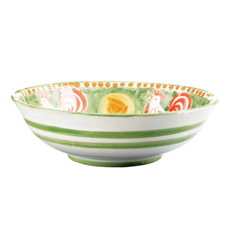 Campagna Gallina Large Serving Bowl by VIETRI