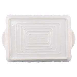 Italian Bakers White Large Rectangular Baker by VIETRI