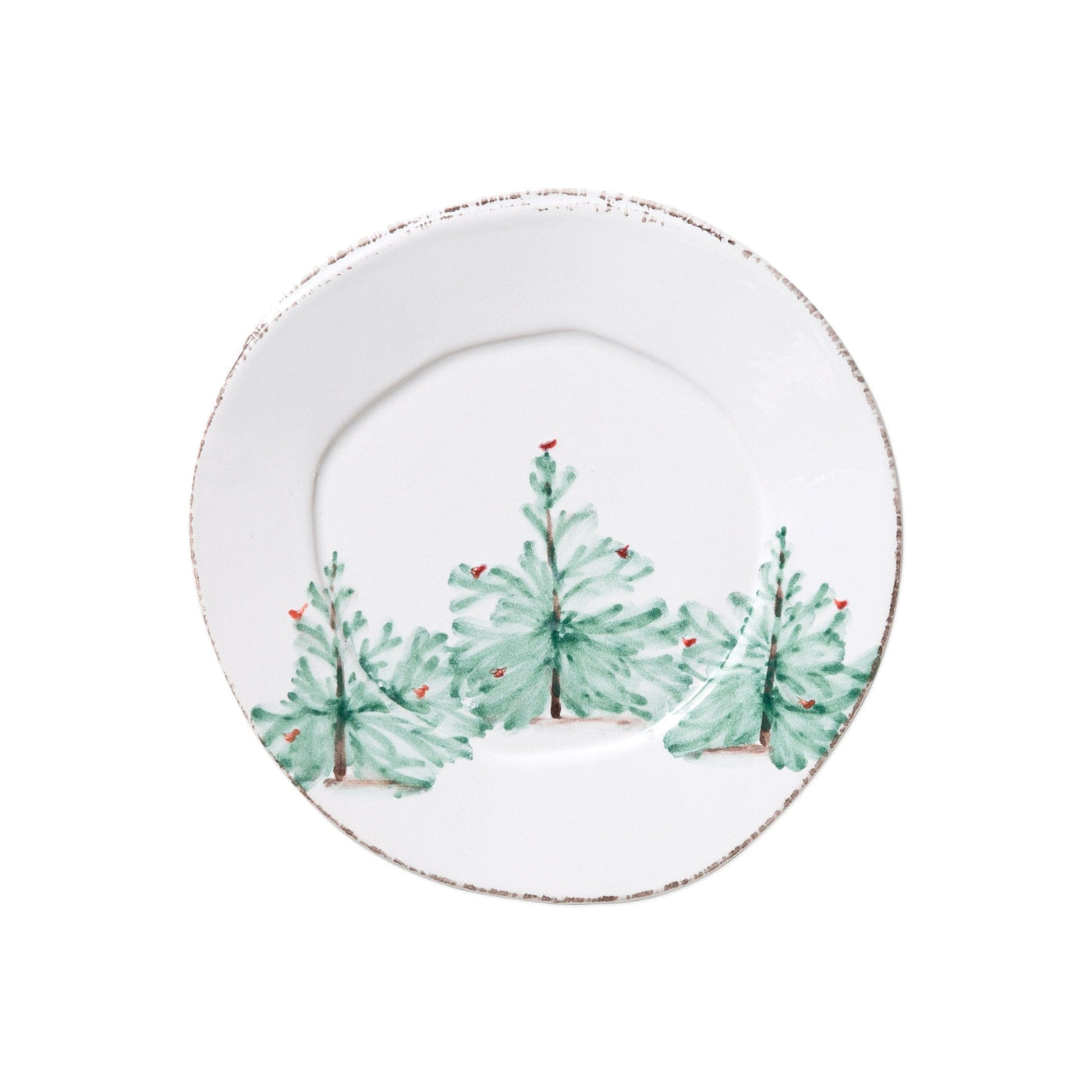 Lastra Holiday Salad Plate by VIETRI