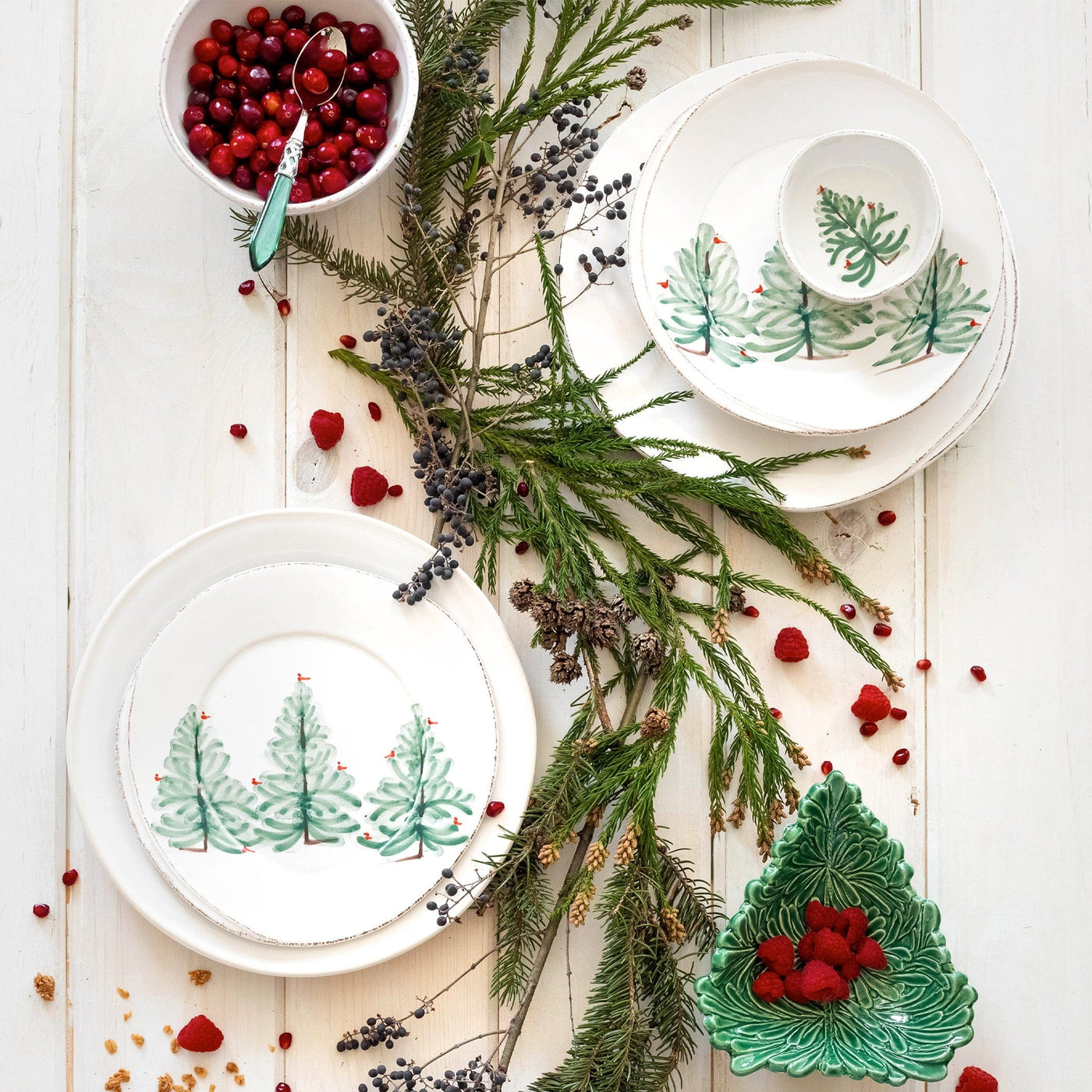 Lastra Holiday Salad Plate