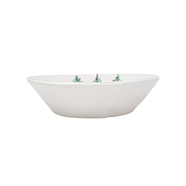 Lastra Holiday Medium Shallow Serving Bowl by VIETRI