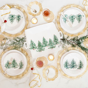 Lastra Holiday European Dinner Plate