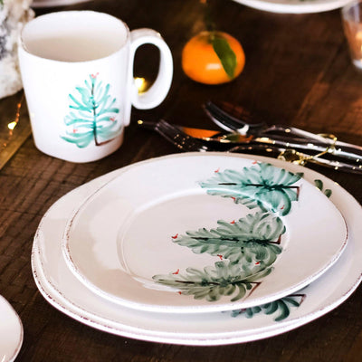 Lastra Holiday European Dinner Plate