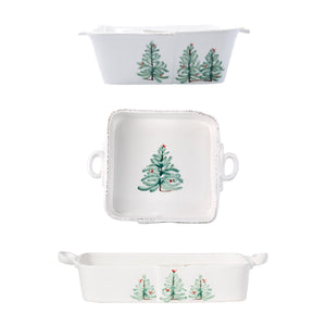 Lastra Holiday 3-Piece Bakeware Essentials Set