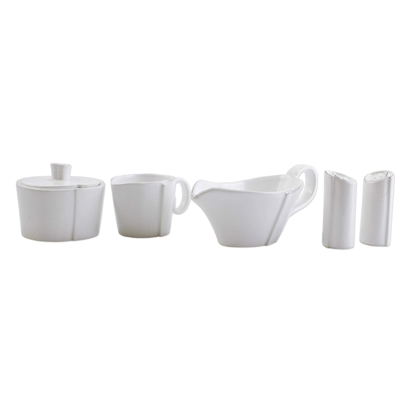 Lastra White Accessories Set