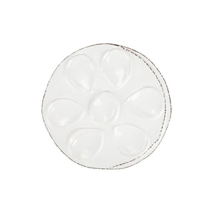 Lastra White Oyster Plate