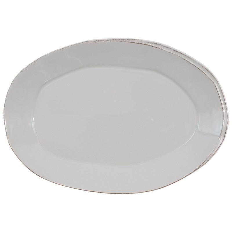 Lastra Oval Platter by VIETRI