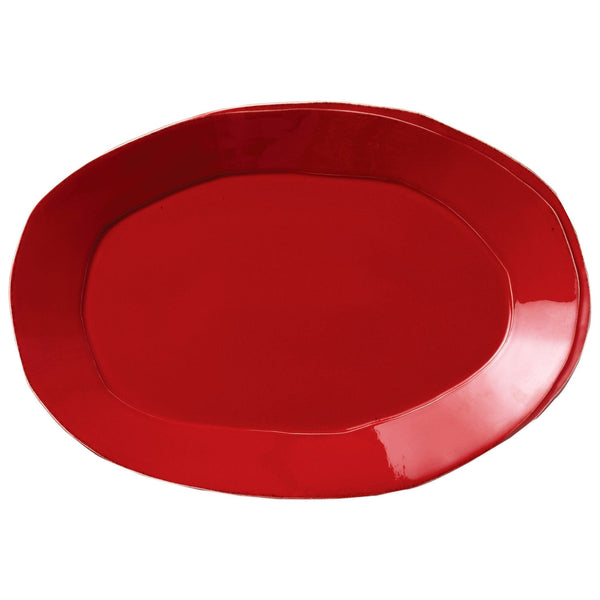 Lastra Oval Platter by VIETRI