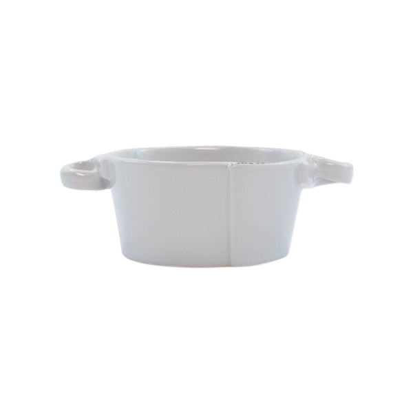 Lastra Small Handled Bowl by VIETRI