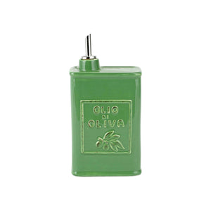 Lastra Green Olive Oil Can