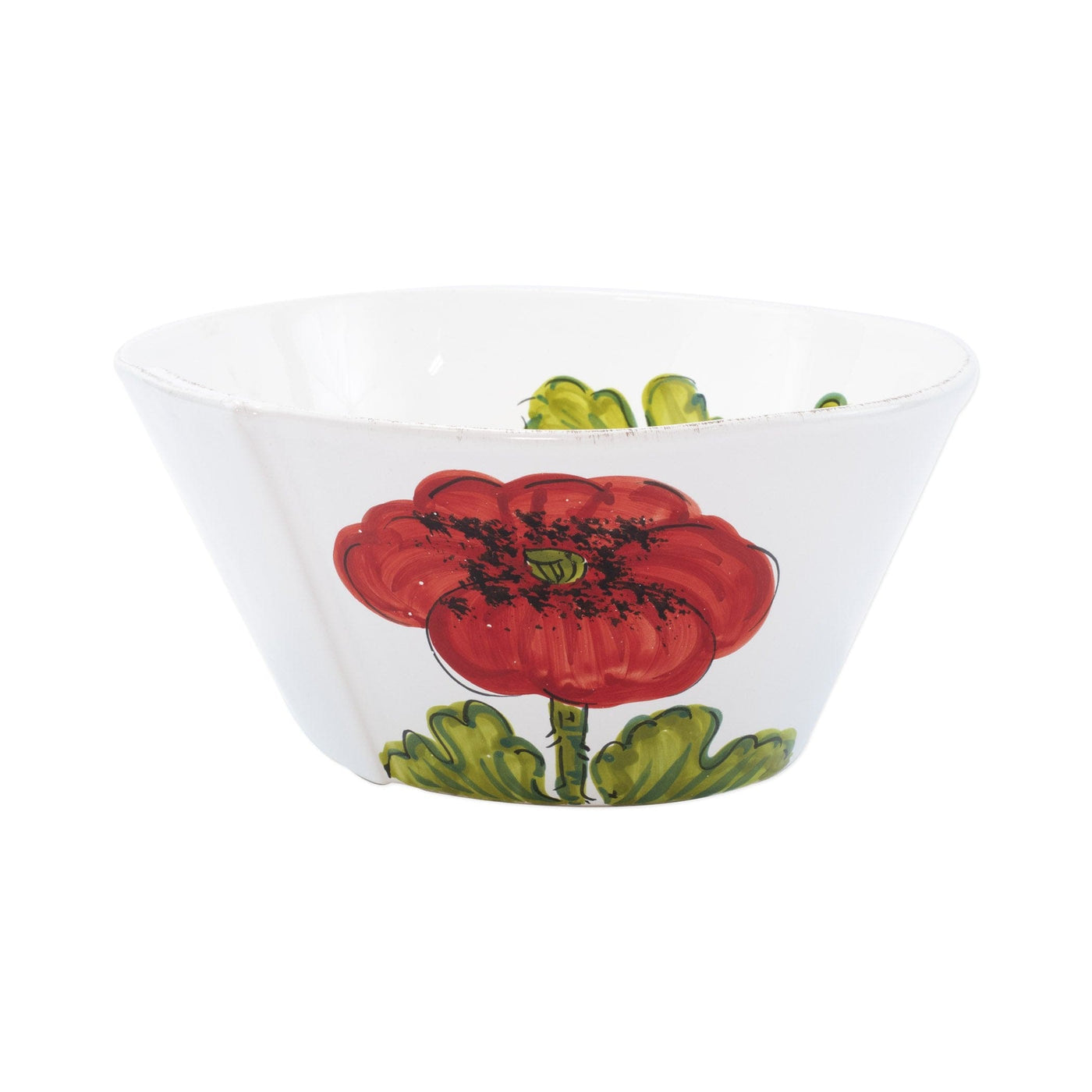 Lastra Poppy Large Stacking Serving Bowl by VIETRI