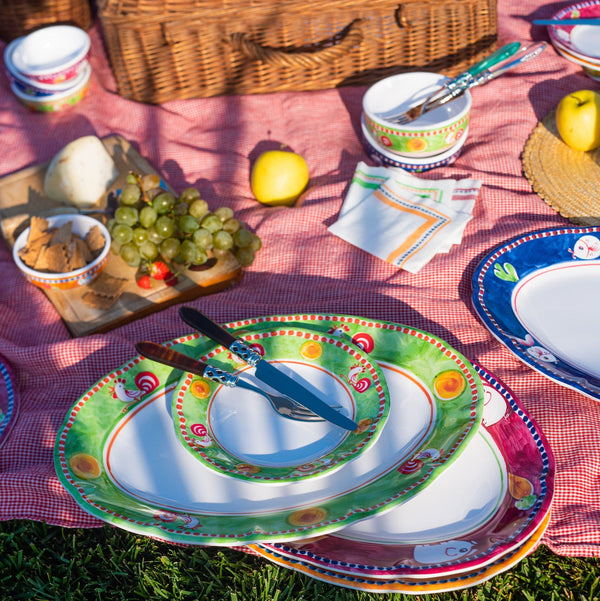 Melamine Campagna Gallina Salad Plate