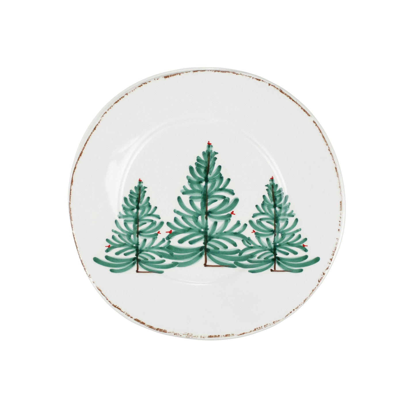 Melamine Lastra Holiday Dinner Plate