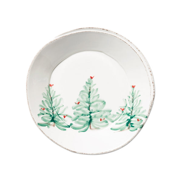 Melamine Lastra Holiday Pasta Bowl