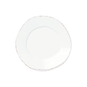 Melamine Lastra White Three-Piece Place Setting