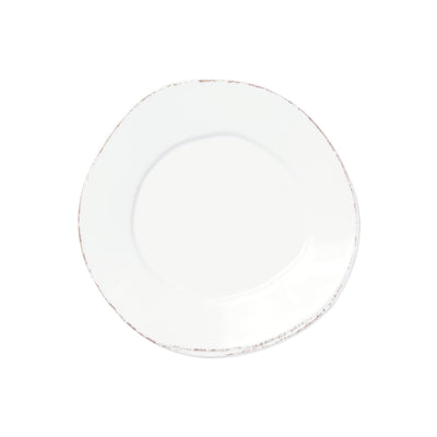 Melamine Lastra White Three-Piece Place Setting