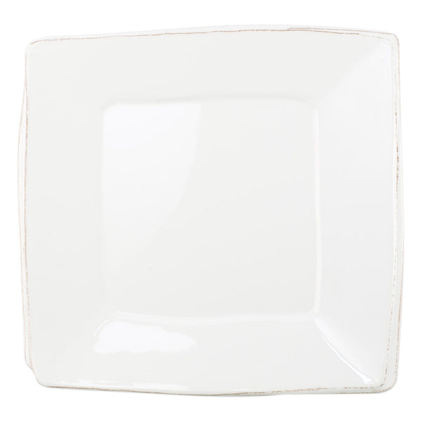 Melamine Lastra White Square Platter by VIETRI