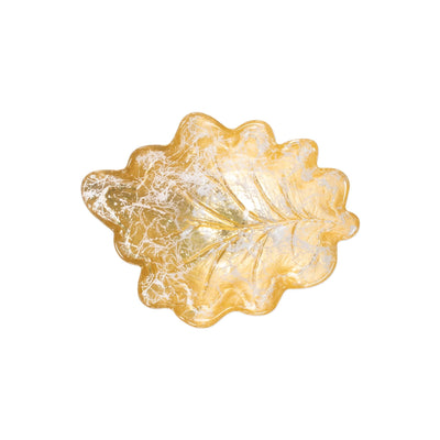 Moon Glass Leaf Small Bowl by VIETRI