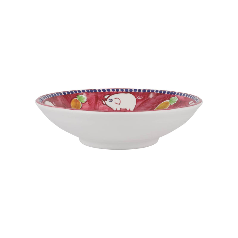 Melamine Campagna Porco Pasta Bowl